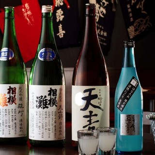 jikimmedaisemmonginzahanatare - 日本酒も日替りで多数ございます