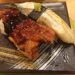 活魚廻転寿司　いわ栄 - うなぎ、、750円、、高い