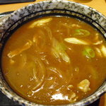 蕎麦 ひのや - 【2010.10　再訪】　カレー南蛮　アッ～プ！