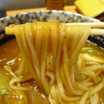 蕎麦 ひのや - 【2010.10　再訪】　カレーが絡まる～～＾＾♪