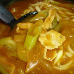 蕎麦 ひのや - 【2010.10　再訪】　カレー南蛮　具のアッ～～プ！