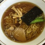 NHK福島放送局郡山支局 食堂 - シンプルなラーメン　340円