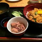 アグリパークおおさわ - 生うに丼のセット