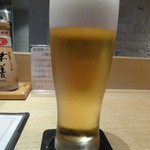 Washoku Dainingu Wakamatsu - 生ビール \590
