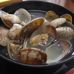 ドライブインみちしお - 温泉入浴セット　名物貝汁