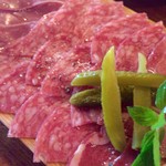 baru Publo - H28.07.02 お肉の盛り合わせ「サラミ」