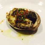 TEPPAN GRILL Grillia - 鮑の料理