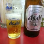 華遊軒 - 2016年7月　瓶ビール（500円）