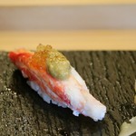 鮨処木はら - タラバガニ