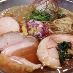 ボニートスープヌードルライク - 鰹と鶏の冷やしらぁめん(醤油バージョン)(2016年07月某日限定)