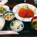 Fuudo - 北上コロッケ定食  1100円