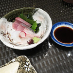 Gin yuba - ブリ・鯛・モンゴーイカ