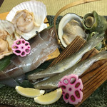 海鮮家 はこだて - 焼き物2人前 氷下魚が美味い