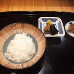 馳走 とし藤 - 【2016.7】白御飯！