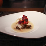 イル アオヤマ - ～ Pesce ～ 熊本・クエ/松茸 セミドライトマト/根セルフィーユ☆