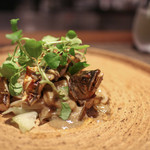 イル アオヤマ - ～ Pasta ～ 長良川・天然鮎/クレソン 加賀太きゅうり/トレネッテ☆