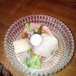 りょうりや 御旅屋 - 6月　びわます　シマアジ　平貝