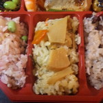 たごさく - アジ南蛮焼弁当（おこわ・アップ）