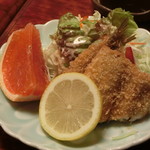 きさく -  ’16、7、26 鯵のフライです。