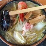 荒磯料理 くまのや - 「知床海鮮湯麺」