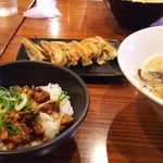 ラーメン工房 あ - 餃子セット