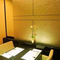 北新地 湯木 - 店内（個室：光悦）