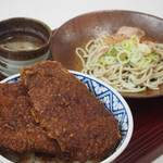 福福茶屋 - ソースカツ丼と越前おろし蕎麦