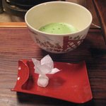緑茶と落雁