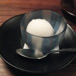 日本料理 篁 - レモンシャーベット