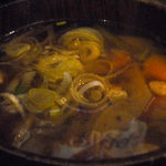 生姜料理 しょうが - ランチの味噌汁、うまい！