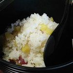 慈光院 - さつま芋ご飯 おひつで