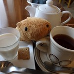 デザートとルイボス茶