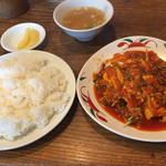 四川 - 棒棒鶏定食
