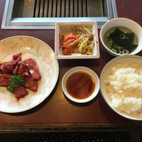 肉の田じま - ハラミ定食850円
