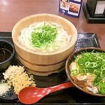 丸亀製麺 - 釜揚げうどん＆親子丼