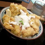 丸亀製麺 - 斬新！タル鶏天