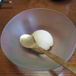 御料理 はやし - 柚子シャーベット