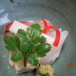 御料理 はやし - 剣先イカ・鯛・生湯葉・山芋