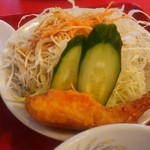 中国料理・北京楼 - えび天サラダ