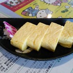 レストランハーツリー - ビールを飲んだメンバーのアテ（出汁巻き玉子）