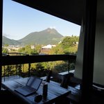 ゆふいん湯めぐりホテル　山光園 - 部屋から見える由布岳