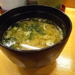 鮨　さるたひこ - お味噌汁