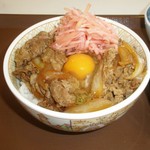 Sukiya - 牛丼(並)たまご