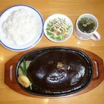 ハンバーグの店　オニオン - 上から