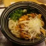 二代目 甚八 - 野菜天かけうどん