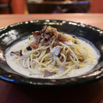 Pasta クオーレ - 和牛肩ロース肉と旬のきのこのポルチーニクリーム☆