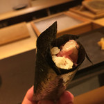 鮓 きずな - 201607再訪 トロたく 有明の一番海苔