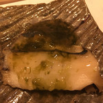 鮓 きずな - 201607再訪 鳴門 蒸し鮑 九十九里の蛤の煮汁と青森の生の岩海苔