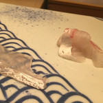 鮓 きずな - 201607再訪 明石鯛、あまてがれい