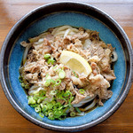 麦のへそ - 肉ぶっかけ冷